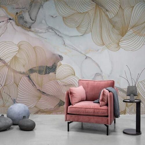 Mural Re:Create Opulence Pink Marble