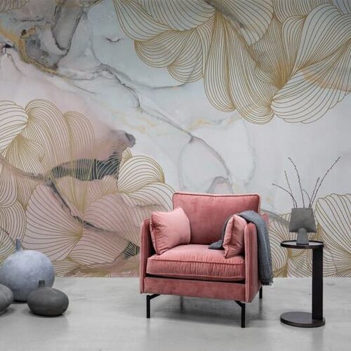 Mural Well-Being Opulence Pink Marble