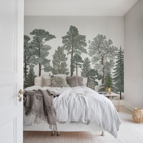 Mural Well-Being Scandinavian Bellewood Frost