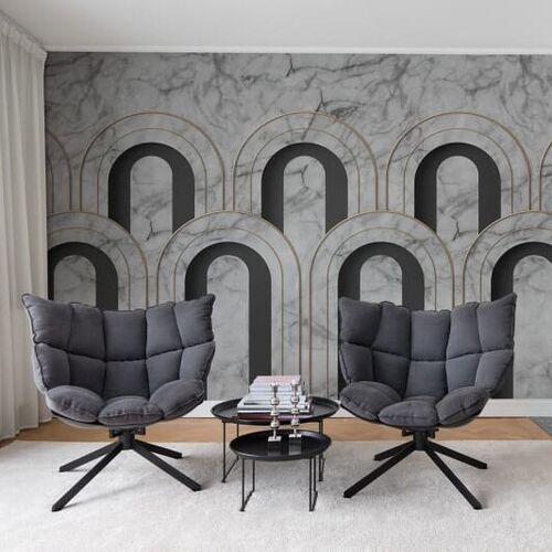 Mural Well-Being Arch Deco Marble
