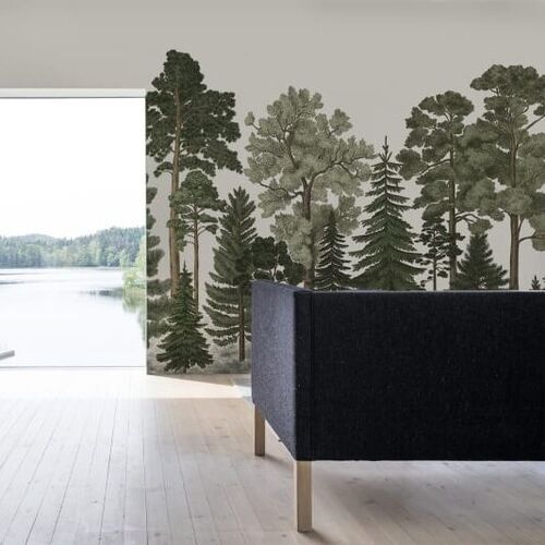 Mural Well-Being Scandinavian Bellewood