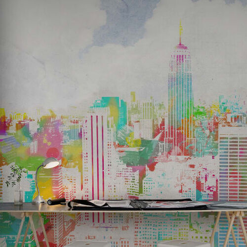 Mural Panorama Happy New York