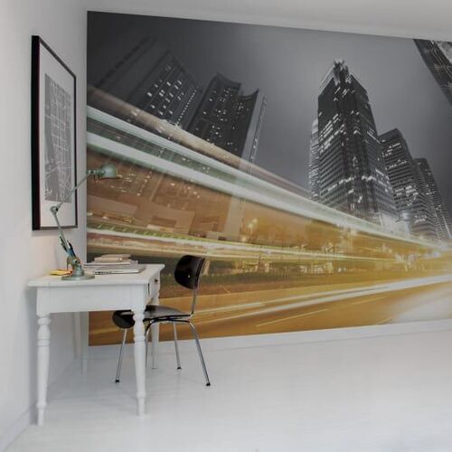 Mural Panorama Speed of Light