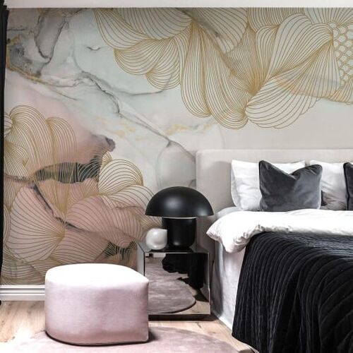 Mural Re:Create Opulence Pink Marble