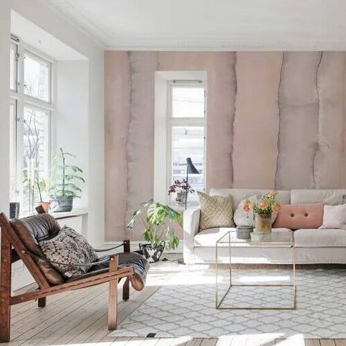 Mural Dusty Pink Agate