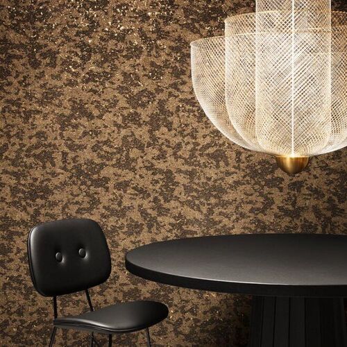 Papel Tapiz Bearded Leopard Blackened Gold