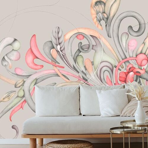 Mural Rbrica Romance Grey