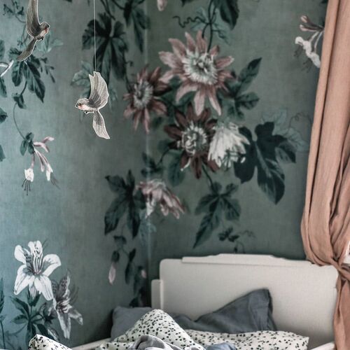 Mural Jordnra  Faded Passion Verde Salvia