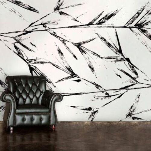 Mural Mediterranéen Rousseau Blanco Negro