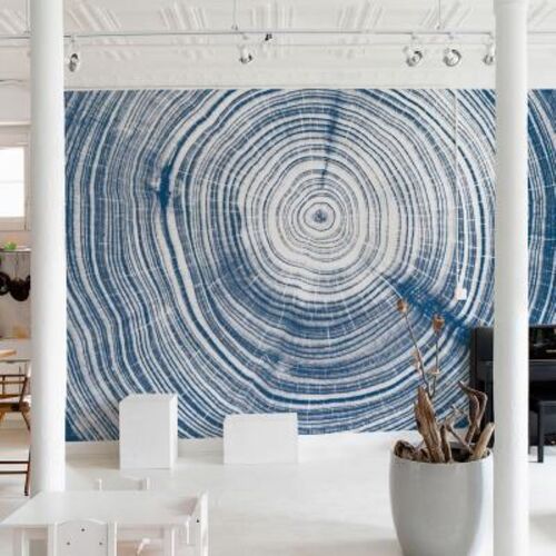 Mural Mditerranen Pin Couer Blue