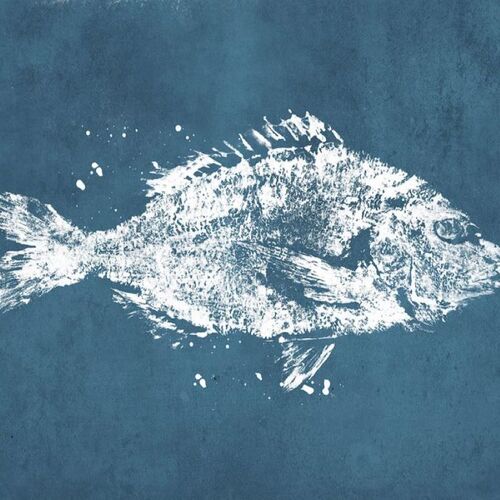 Mural Mediterranéen Poissons Azul