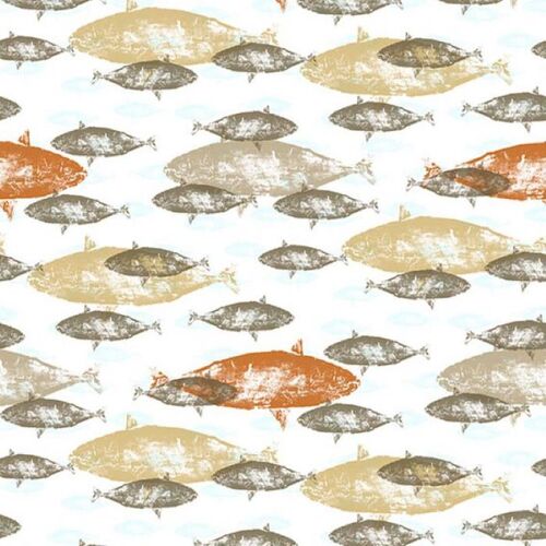 Panel Mediterranéen Poissons Amarillo Dorado