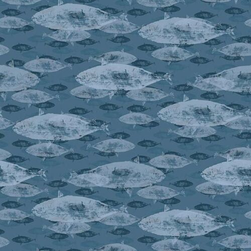 Panel Mediterranéen Poissons Azul
