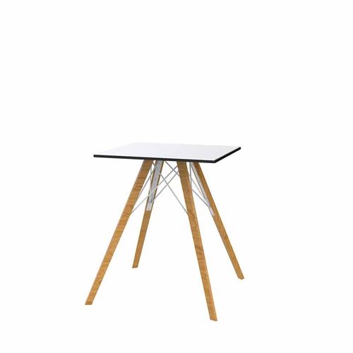 Mesa de Comedor Faz Cuadrada Madera