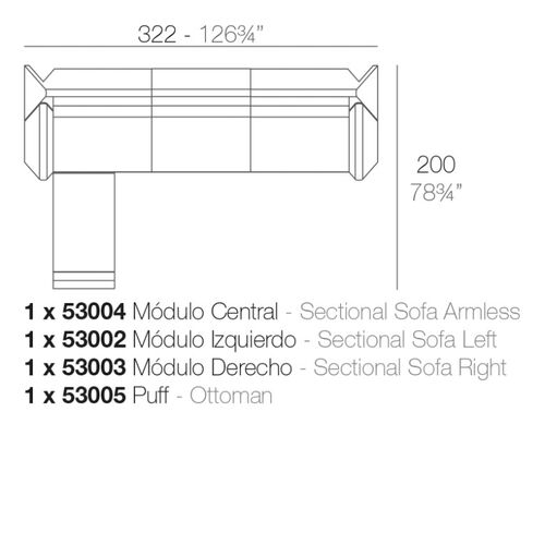 Sofá Modular Rest