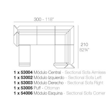 Sofá Modular Rest