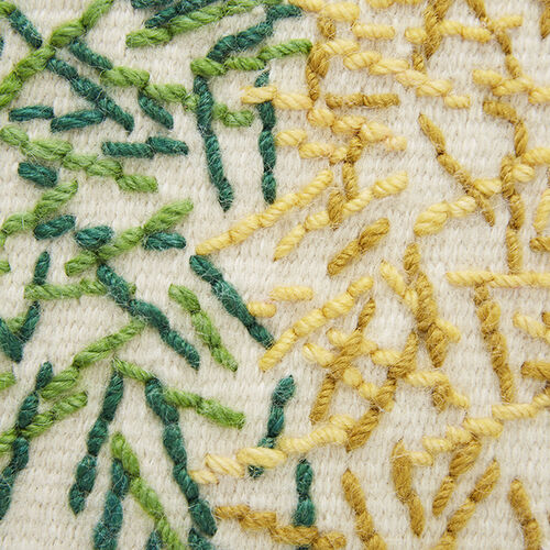 Tapete Lana Backstitch Calm Green