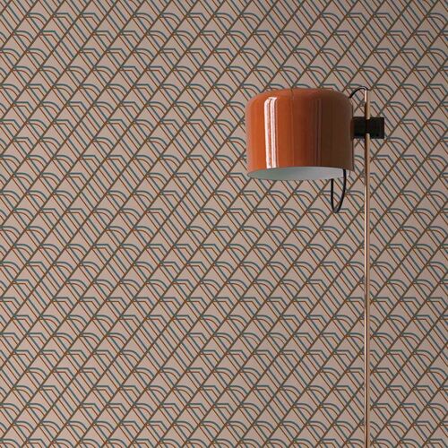 Papel Tapiz Urquiola Mesh Caramel Neutro