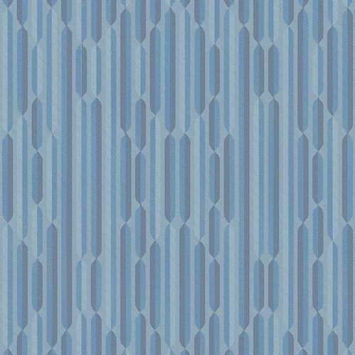 Papel Tapiz Urquiola Optical Sapphire Azul