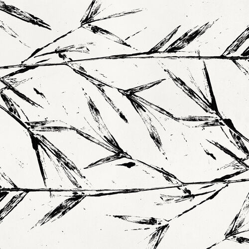 Mural Mediterranéen Rousseau Blanco Negro