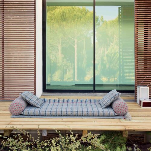 Cojín Grande Garden Layers Almond Ivory
