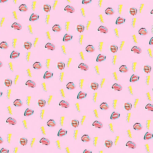 Papel Tapiz Diversity Lips Pink