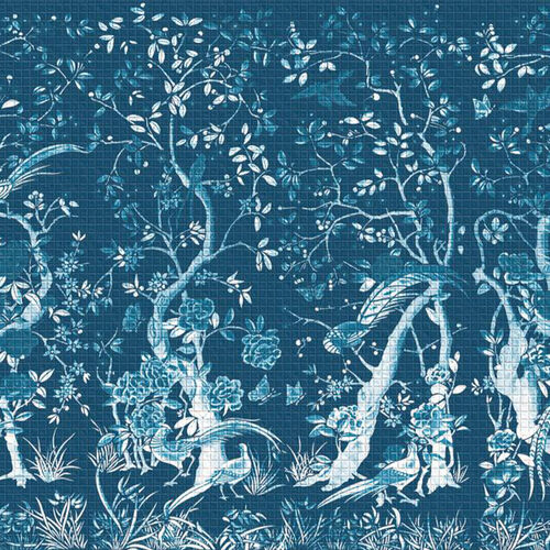Mural Diversity Chinoiserie Blue 5