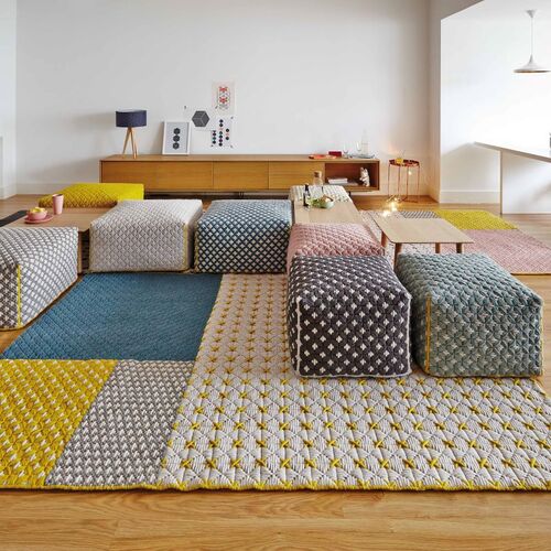 Pouf Pequeño Silaï Rose