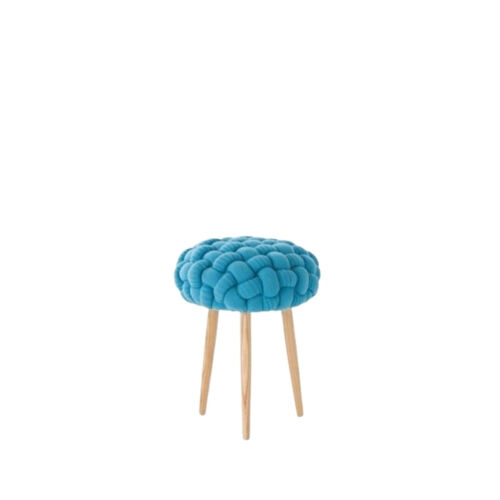 Banco Knitted Stools Blue