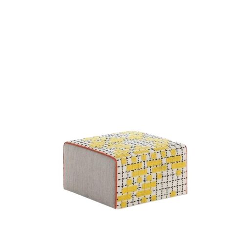 Pouf Bandas C Yellow