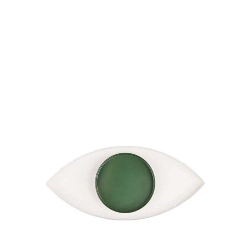 Charola The Eye Blanco Y Verde