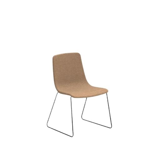 Silla Ics Tapizada Base Patín