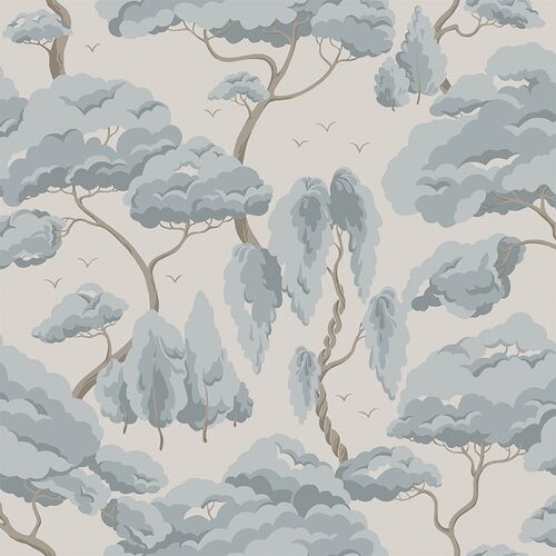 Papel Tapiz Jordnära  Kristoffer Azul Brumoso