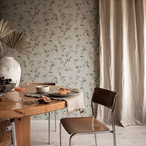 Papel Tapiz Jordnära  Irene Verde Oliva