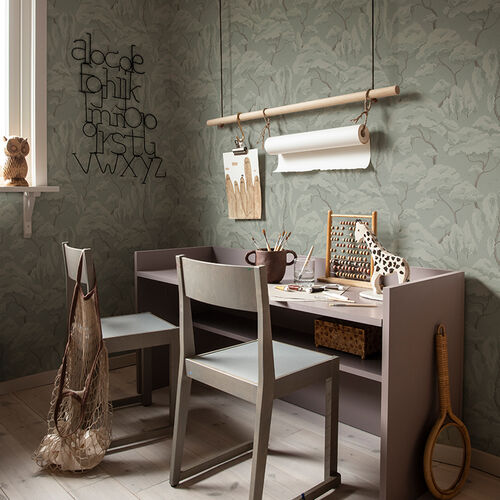 Papel Tapiz Jordnära  Kristoffer Verde Salvia