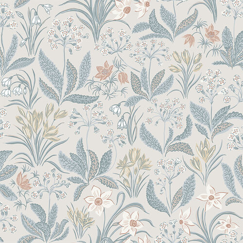 Papel Tapiz Huset i Solen Folklore Blue