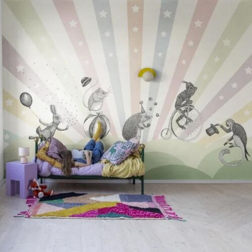 Mural Dreamland Circus Pastel