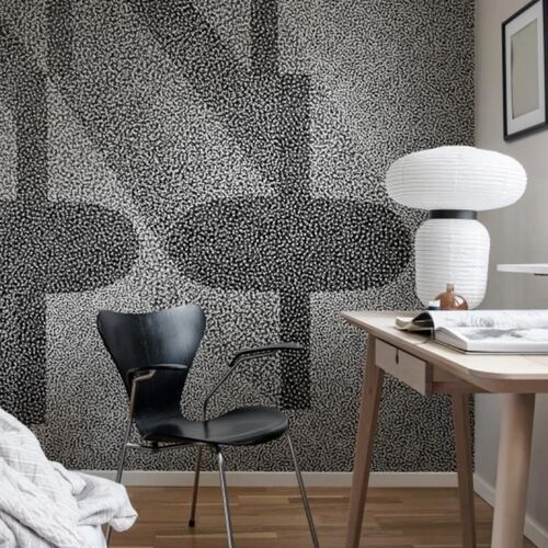 Mural Mic Linder Birdseye Graphite