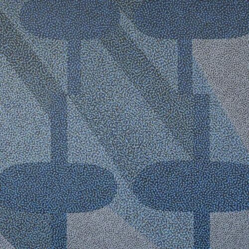 Mural Mic Linder Birdseye Blue