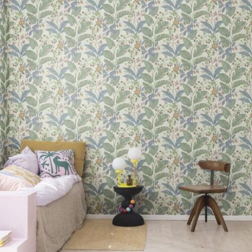 Papel Tapiz Strawberry Lane Ivory