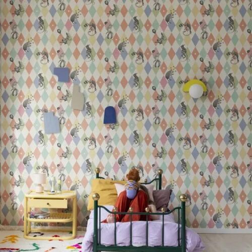 Papel Tapiz Dreamland Circus Corner Rainbow