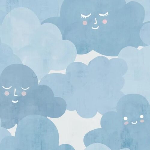 Papel Tapiz Happy Clouds Sky