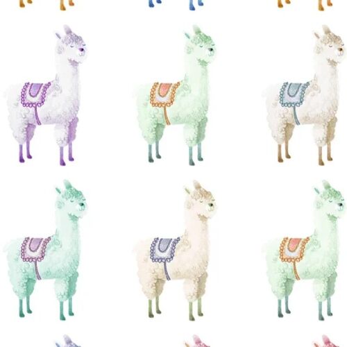 Papel Tapiz Dreamland Alpaca Rebel Rainbow