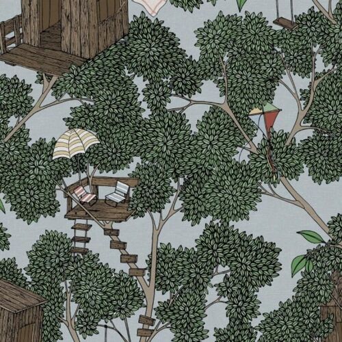 Papel Tapiz Treehouse Summer