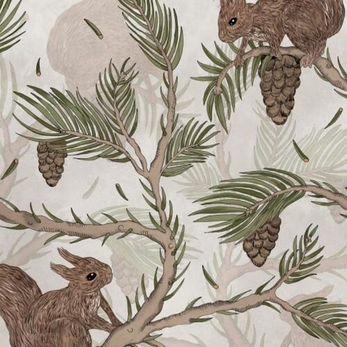 Papel Tapiz Squirrel Mountain Sand