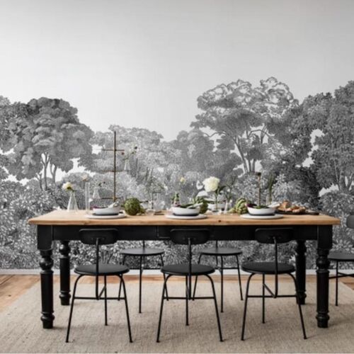 Mural Best Of Bellewood Black Toile