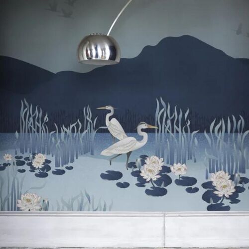 Mural Cultural Sceneries Hokkaido