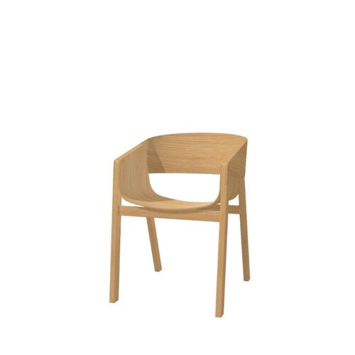 Silla Con Brazos Merano Roble