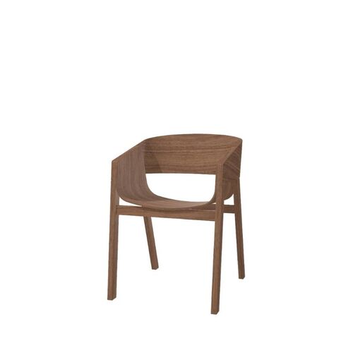 Silla Con Brazos Merano Nogal