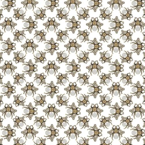 Papel Tapiz Small Jewel Wings Diamond White